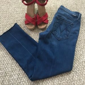 Cropped Mother Jeans
